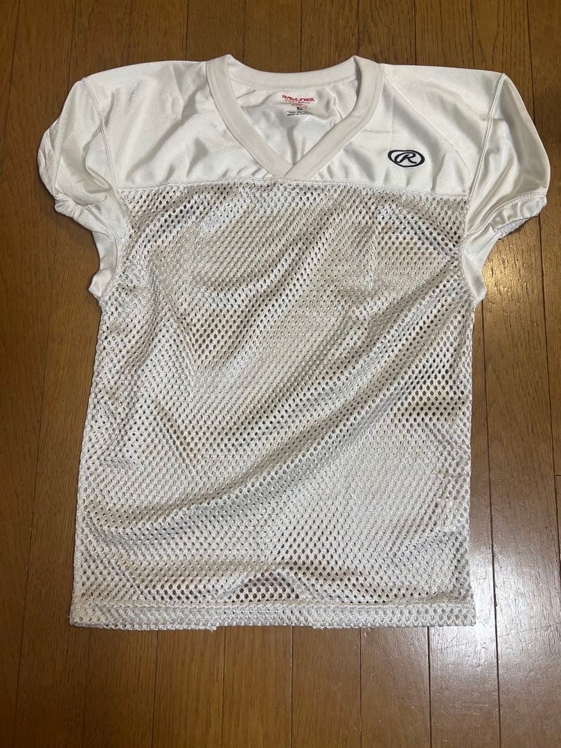 ★美品★ローリングス アメフト 練習着 上下セット Sサイズ 白