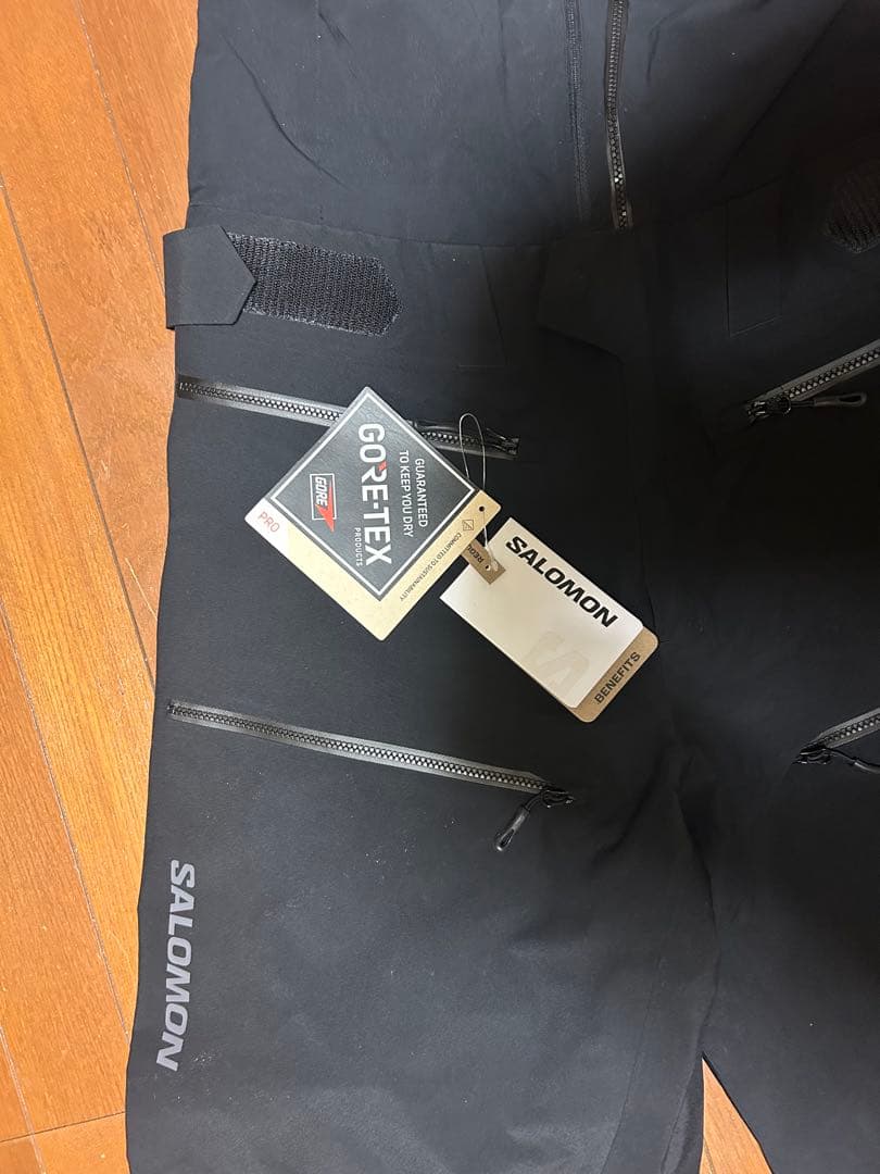 salomon QST goretex pro パンツ ブラック
