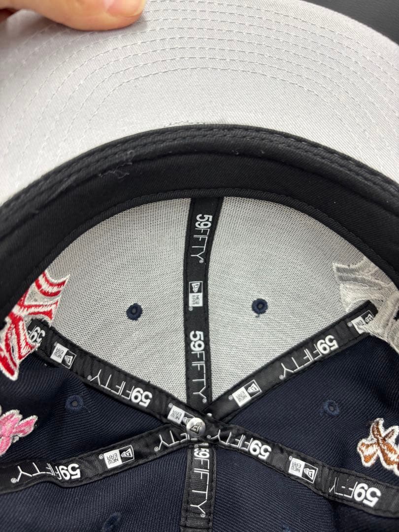 【美品】New Era×Supreme Yankees Kanji キャップ