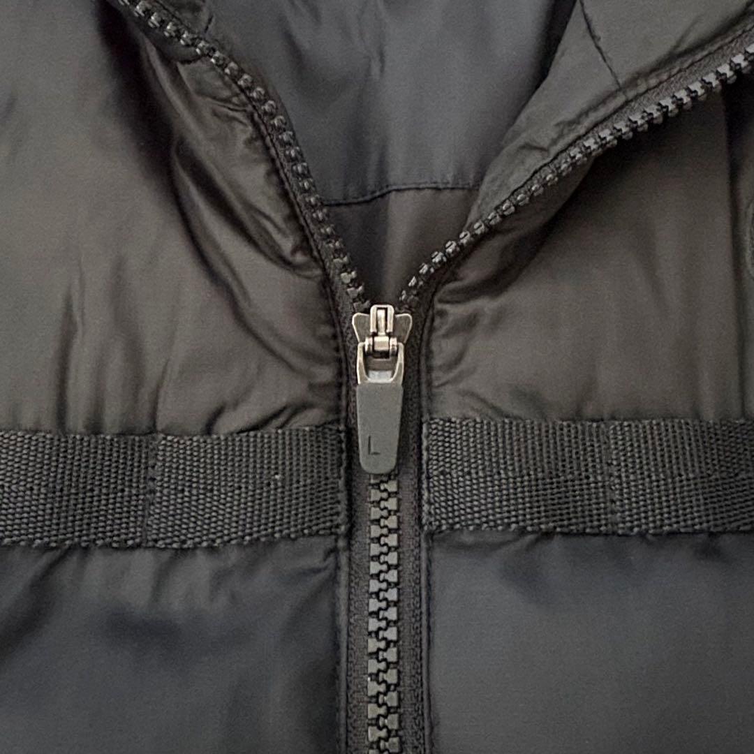 【US_Mサイズ】Lacoste ラコステ 黒 中綿ダウンコート ジャケット