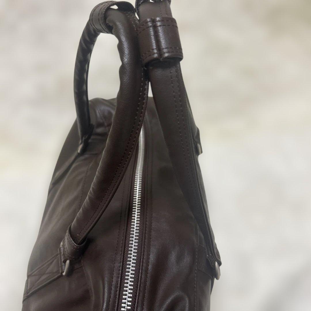 【未使用級】PORTER ポーター　フリースタイル ボストンバッグ　ブラウン