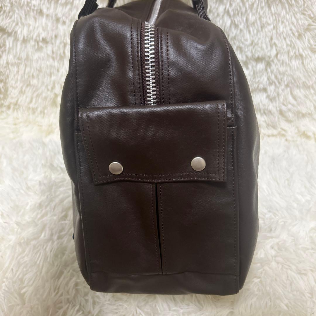 【未使用級】PORTER ポーター　フリースタイル ボストンバッグ　ブラウン
