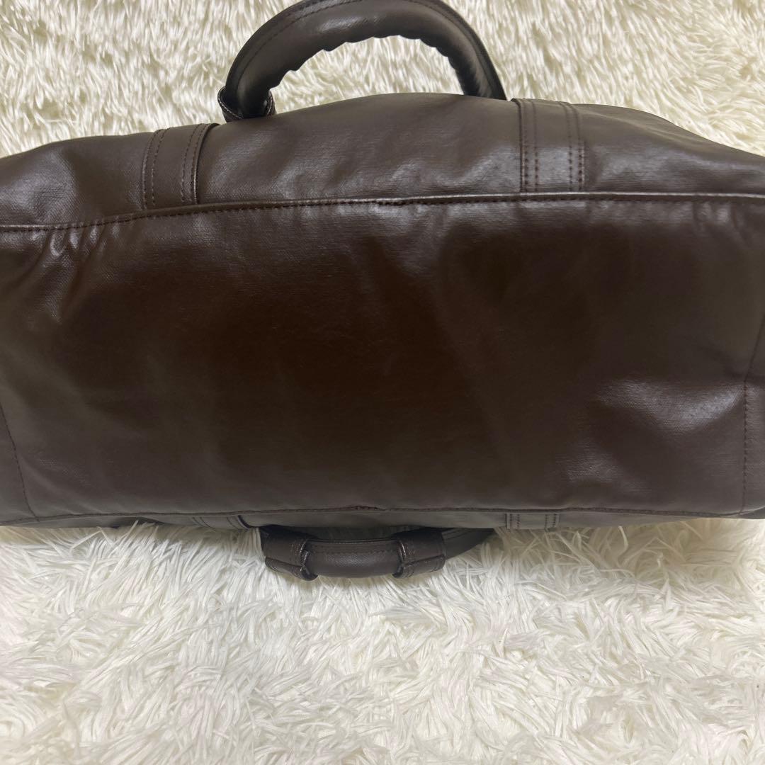 【未使用級】PORTER ポーター　フリースタイル ボストンバッグ　ブラウン
