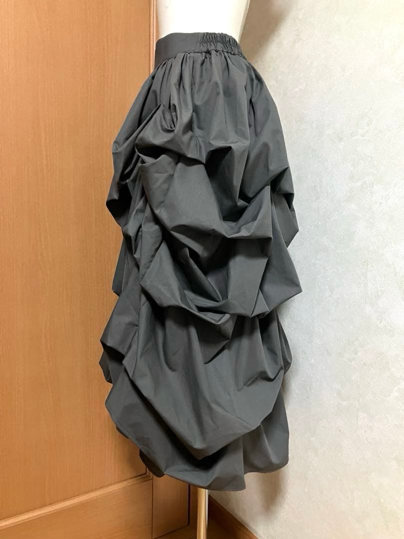 【美品✨️】Olu. ランダムピックスカート／グレー サイズ0