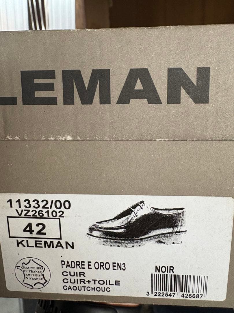 クレマン　KLEMAN 黒　42