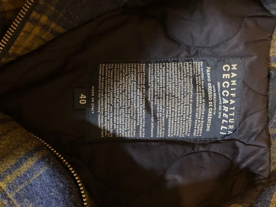 ジャケット・アウター manifattura ceccarelli ALLIGATOR JACKET