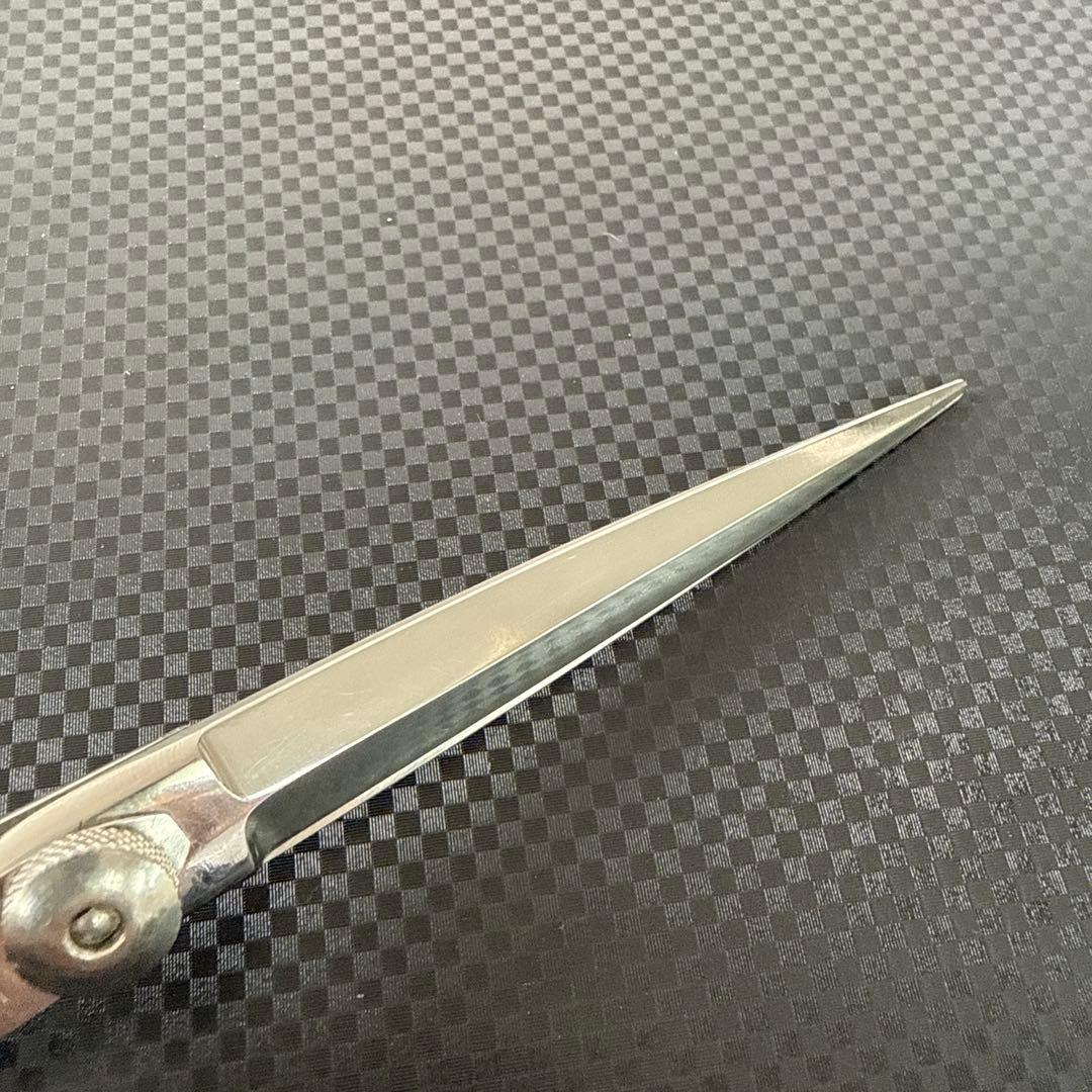 最高級☆理容☆プロ用鋏☆ハサミ☆ハイネッタ☆ZPAT☆両剣型☆美品！