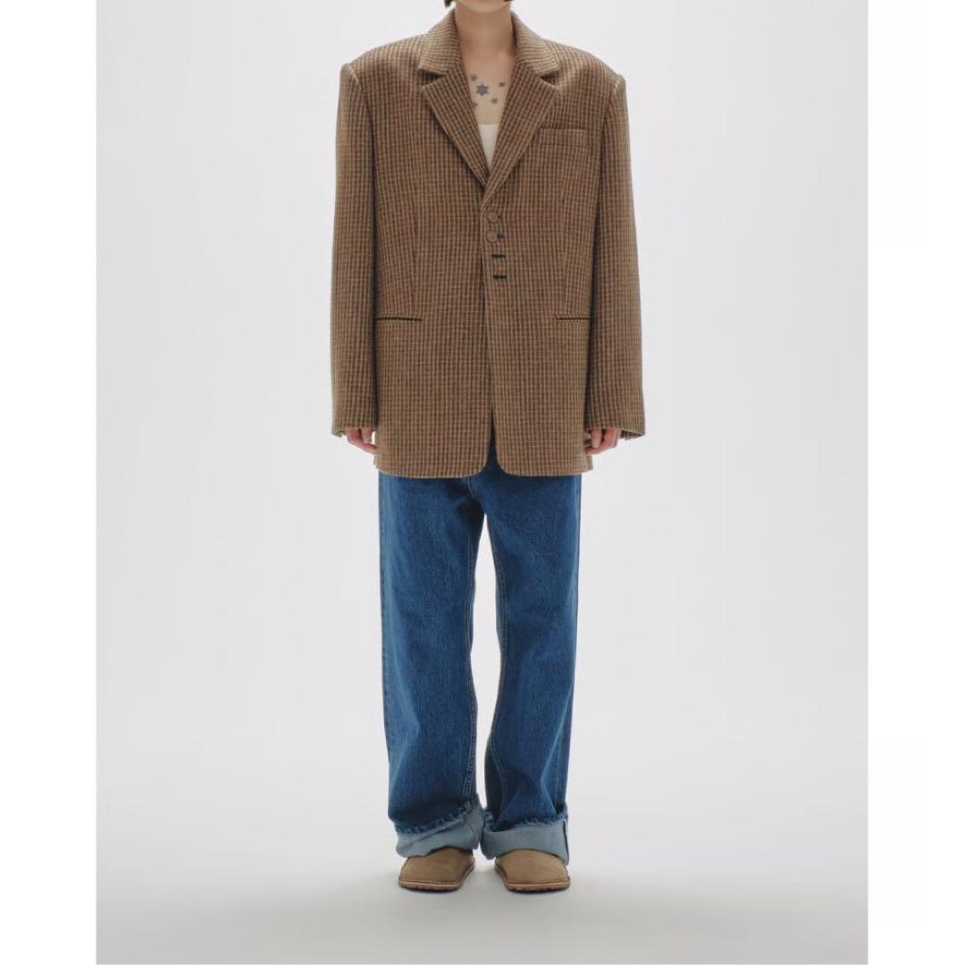 ジャケット・アウター TODAYFUL Wool100% CheckJacket 38size