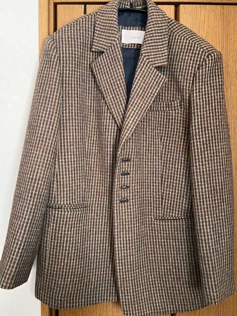 ジャケット・アウター TODAYFUL Wool100% CheckJacket 38size
