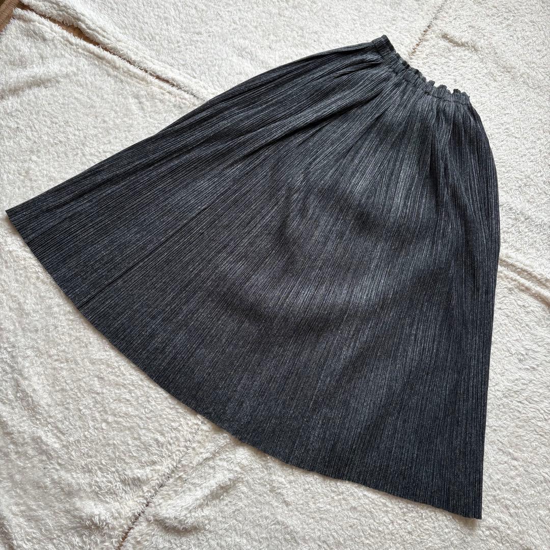 PLEATS PLEASE ISSEY MIYAKE プリーツロングスカート