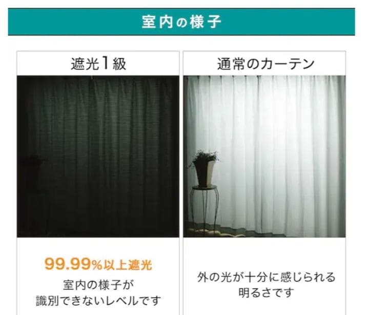 ニトリ ホワイトドレープカーテン 4枚セット