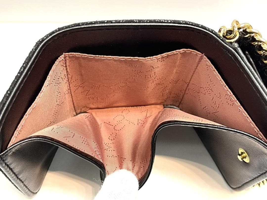 ステラマッカートニー ミニ ウォレット ファラベラ　三つ折り財布