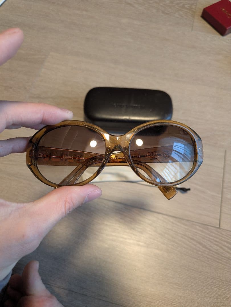 Louis Vuitton ラウンド型サングラス　z0032e