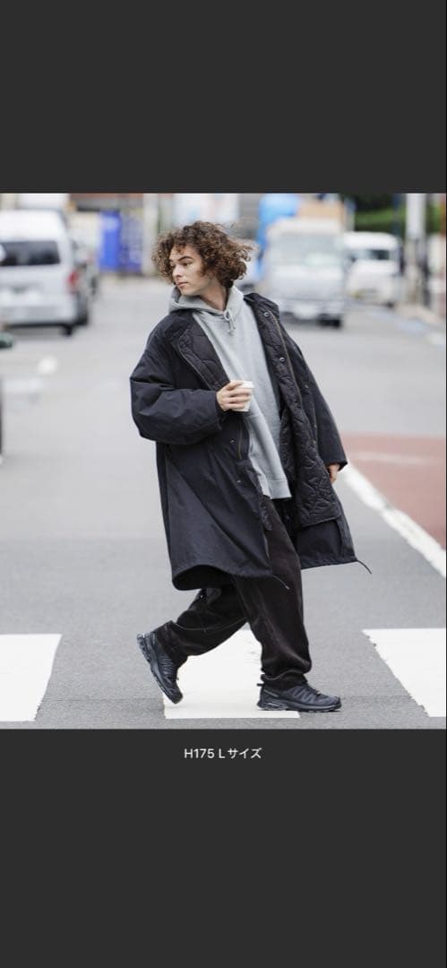 【美品、タグ付】FREAK'S STOREビッグシルエット M-65モッズコート