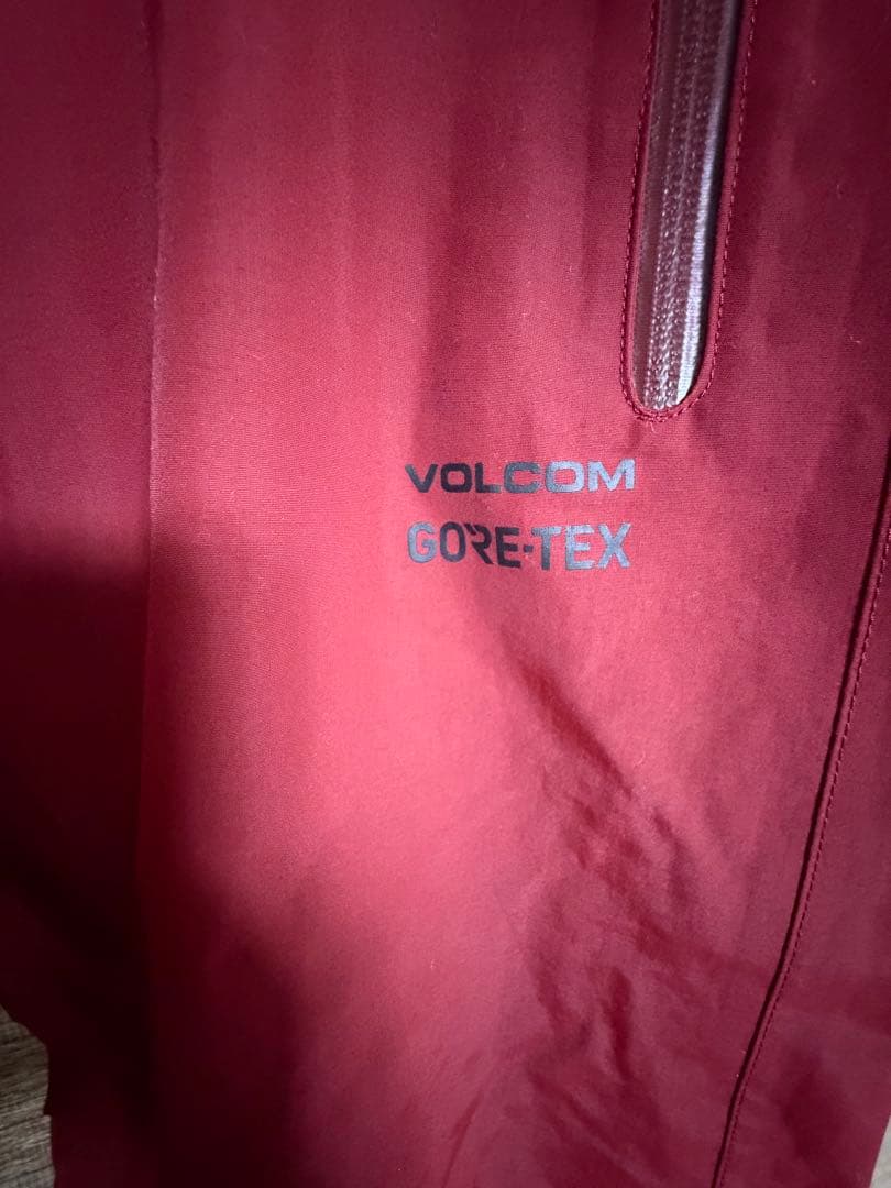 【期間限定値下げ】VOLCOM スノーボードウェア（ブラウン/レッド）　メンズ