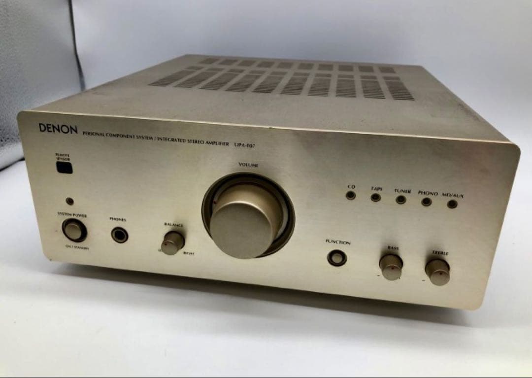 ◆中古美品／動作確認済◆DENON／プリメインアンプ／UPA-F07
