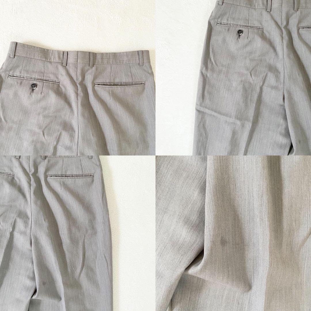 美品　Dior セットアップ　ダブル　グレー　セレモニー　ジャケット　パンツ