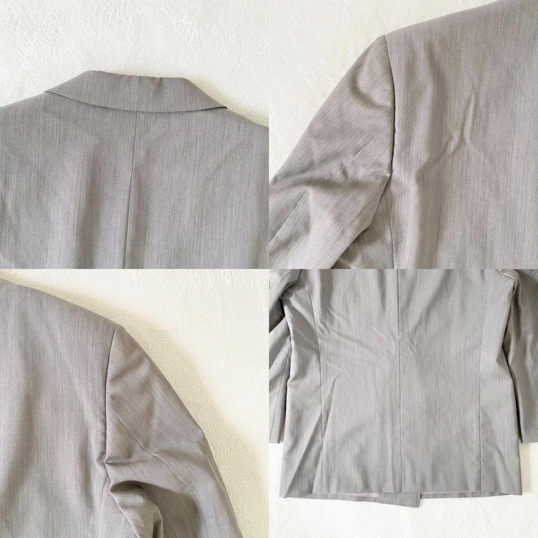 美品　Dior セットアップ　ダブル　グレー　セレモニー　ジャケット　パンツ