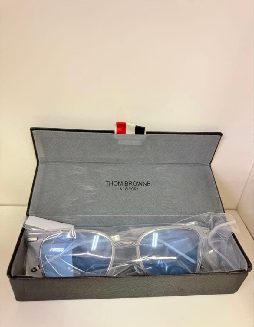 THOM BROWNE TB-107 サングラス　度なし　メガネ　トムブラウン