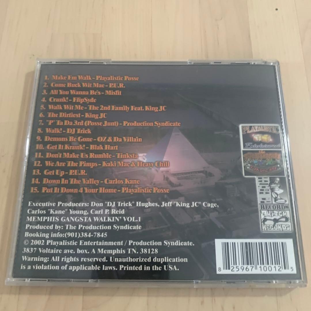 洋楽 MEMPHIS GANGSTA WALKIN' VOL.1 g-rap