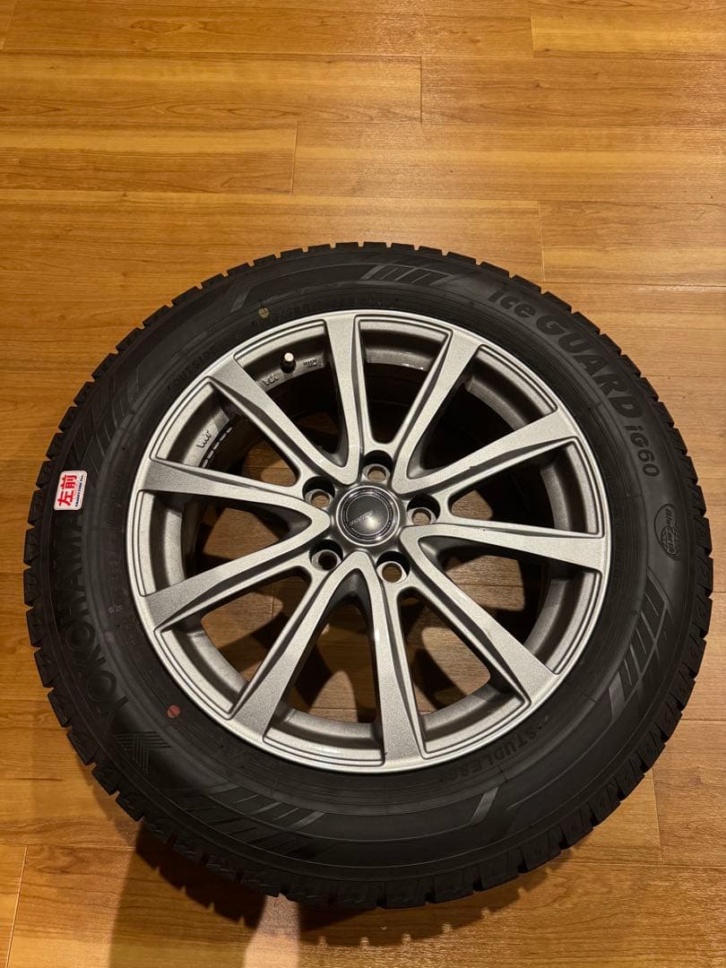 トヨタ C-HR スタッドレス17インチアルミ4本セット YOKOHAMA IG