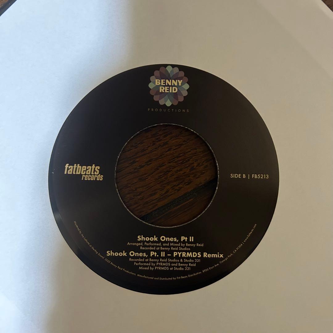 新品 Benny Reid / Shook One Pt. 2 7インチ