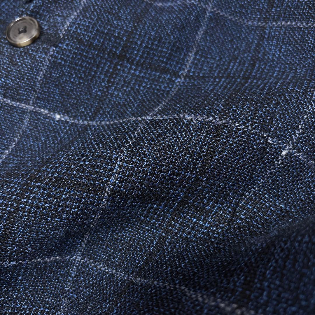 【ETRO】エトロ チェックベスト ジレ 48