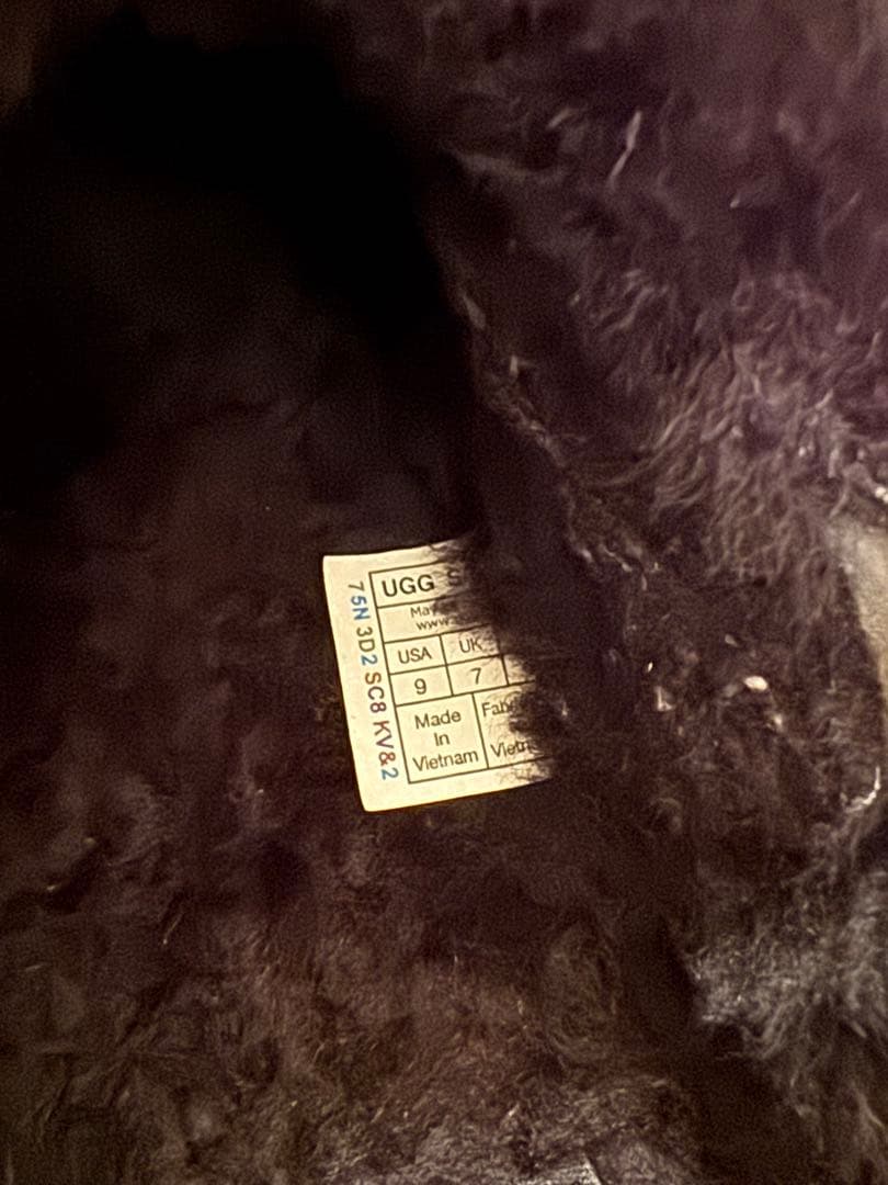 UGG ファンケット 26cm ブラック