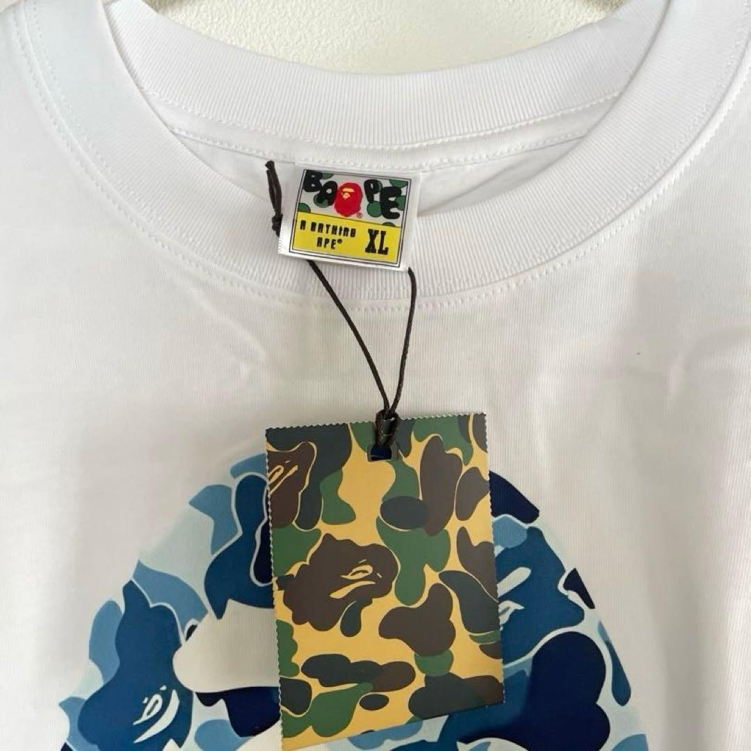 【新品】A BATHING APE Tシャツ XLサイズ カモフラージュ