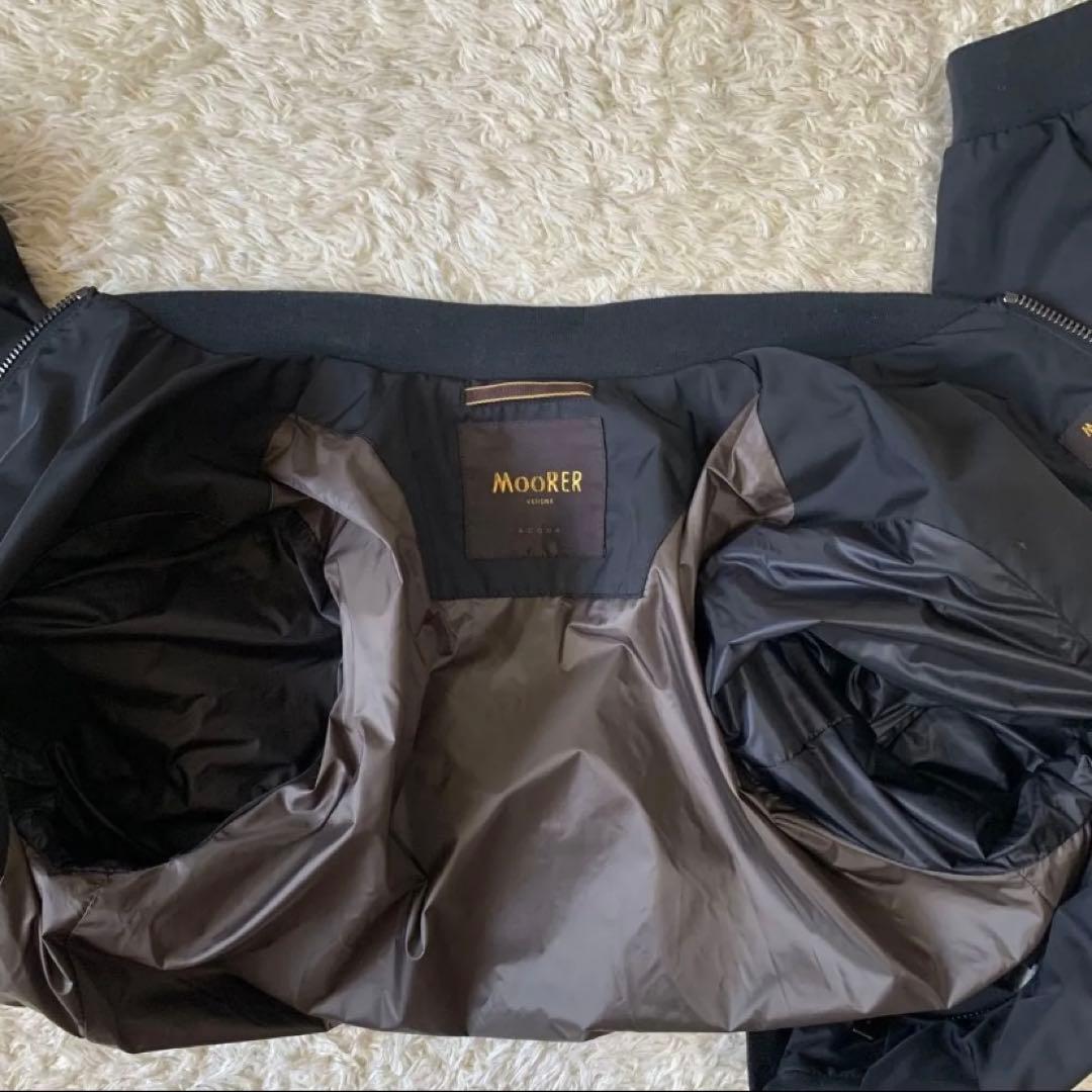 極美品　MOORER ムーレー CORELLI WK 撥水 ブラック　コレッリ