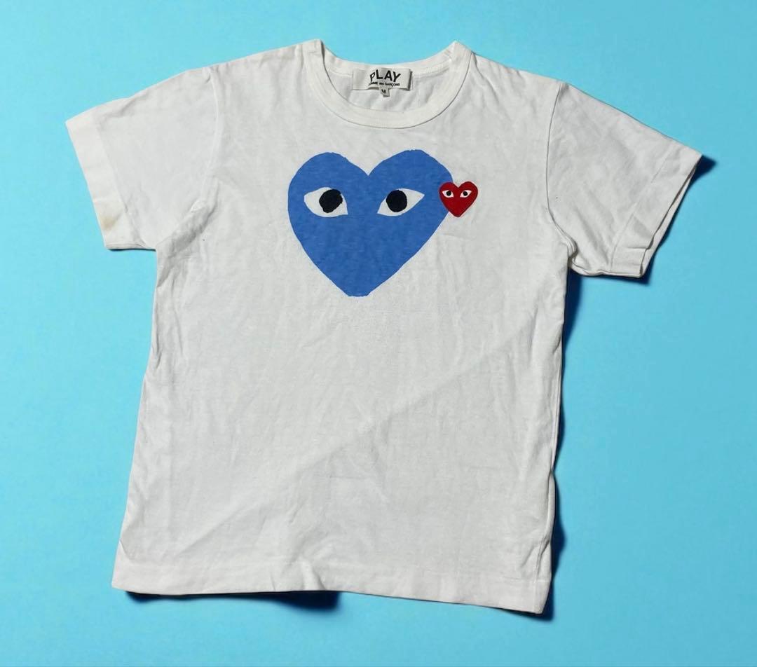PLAY comme des garcons tシャツ tee ギャルソン　刺繍