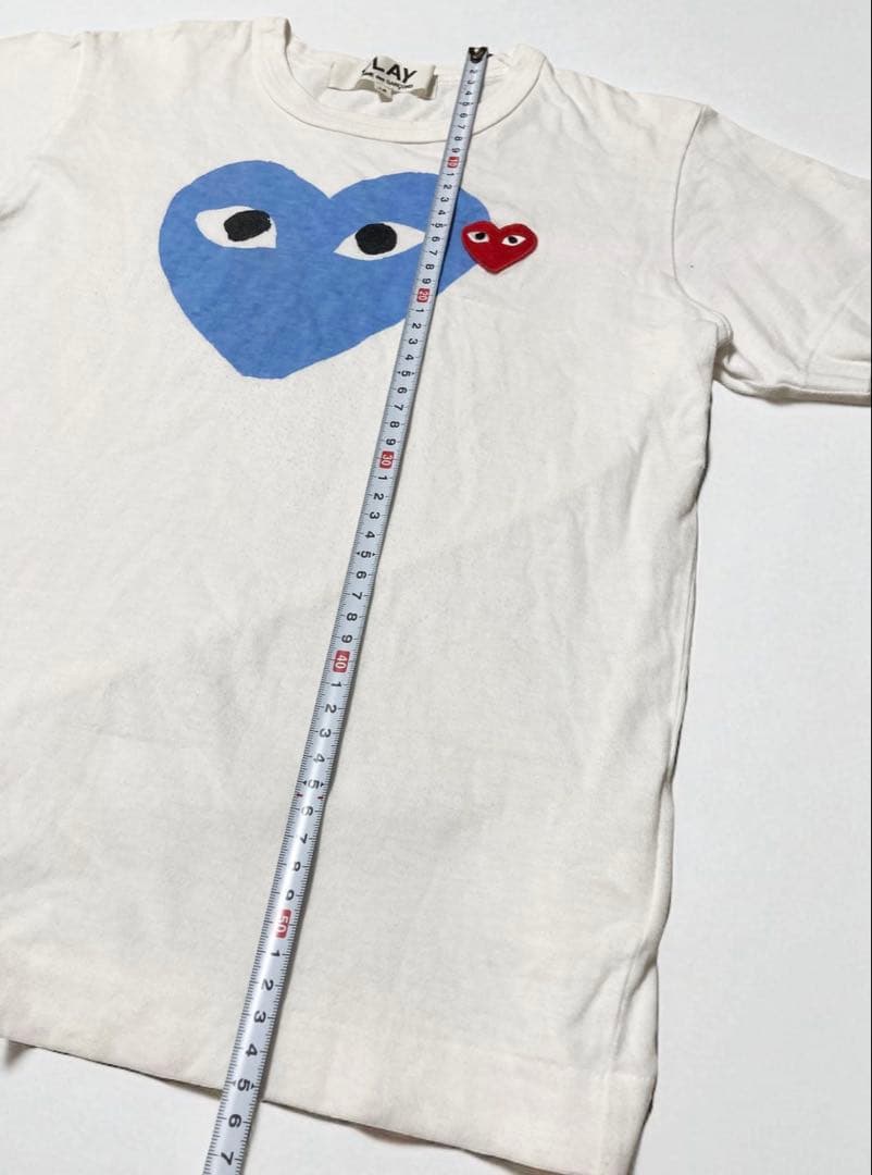 PLAY comme des garcons tシャツ tee ギャルソン　刺繍