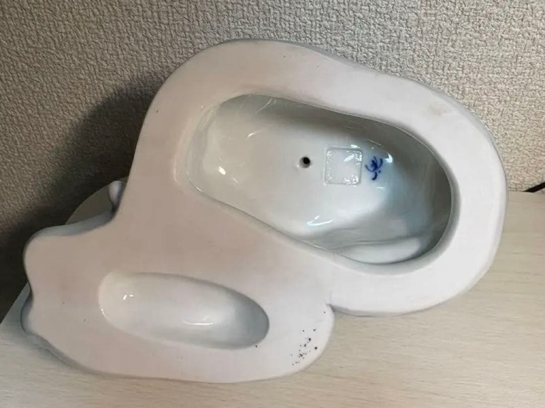 香蘭社 青い鳥 置物 ペア 有田焼