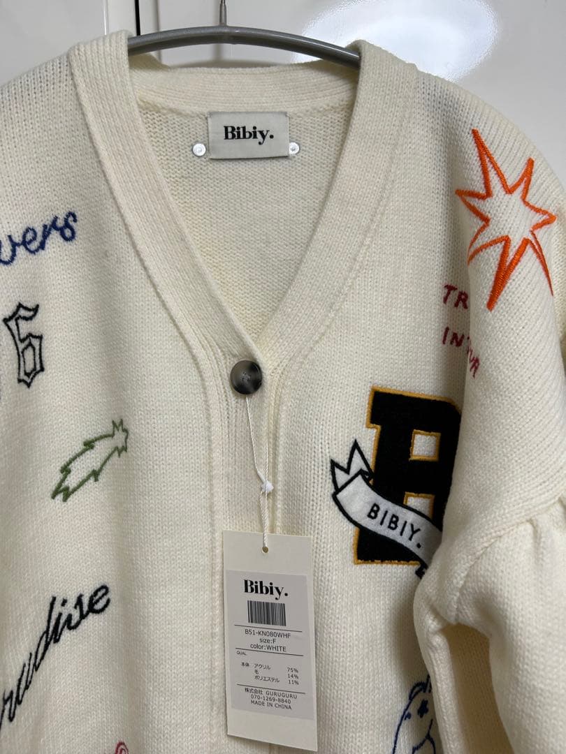 【新品タグ付】bibiy. B. UNIVERSE CARDIGAN ビビィ