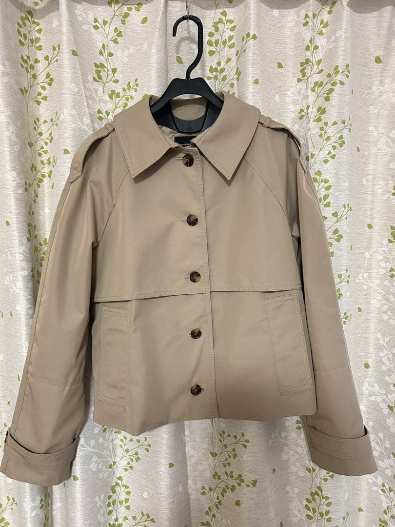 未使用BANANA REPUBLIC ショート トレンチジャケット Sサイズ