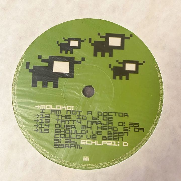 レコード　MOLOKO I AM NOT A DOCTOR 2LP