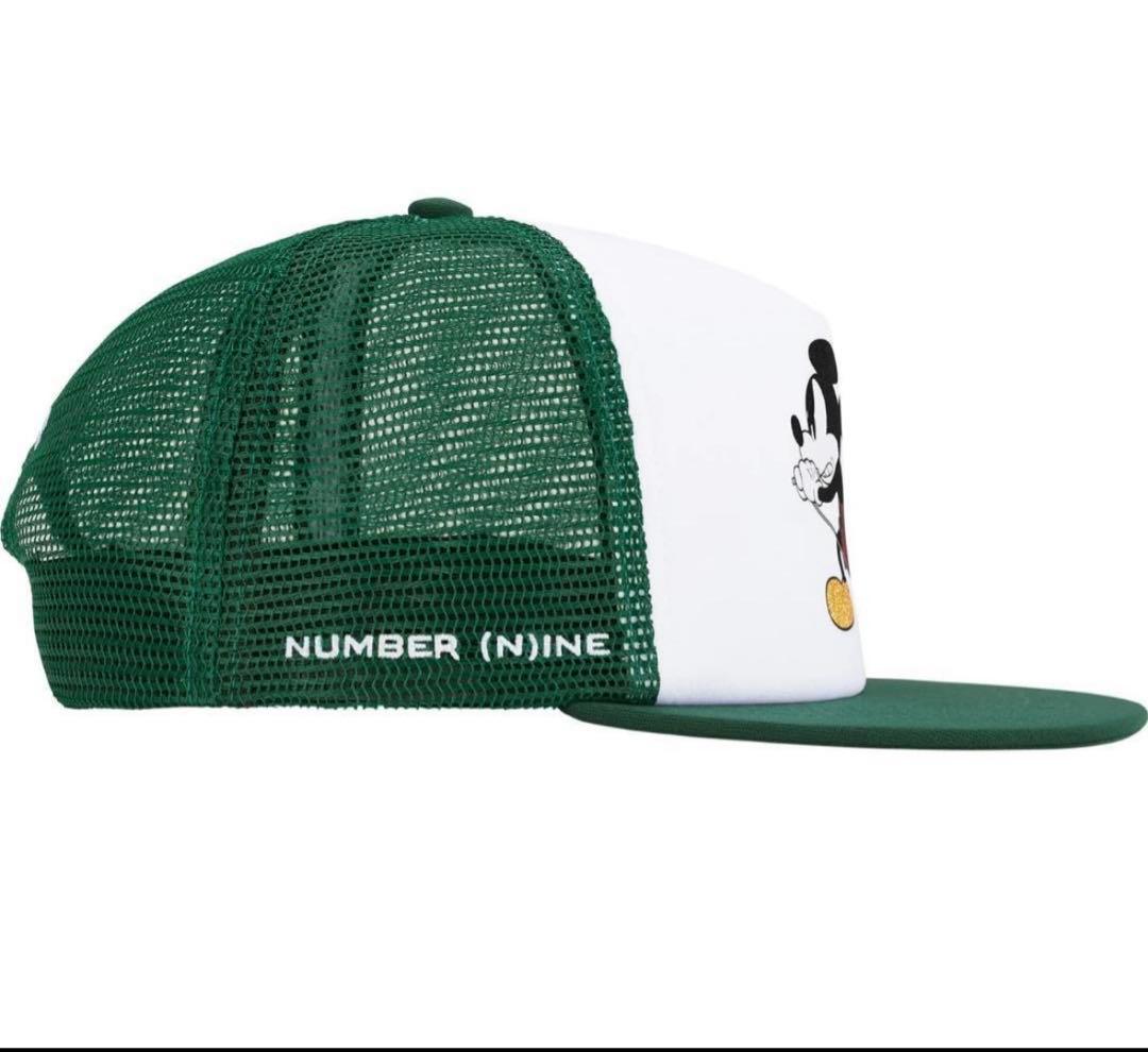 【新品】Supreme ナンバーナイン ミッキー メッシュキャップ