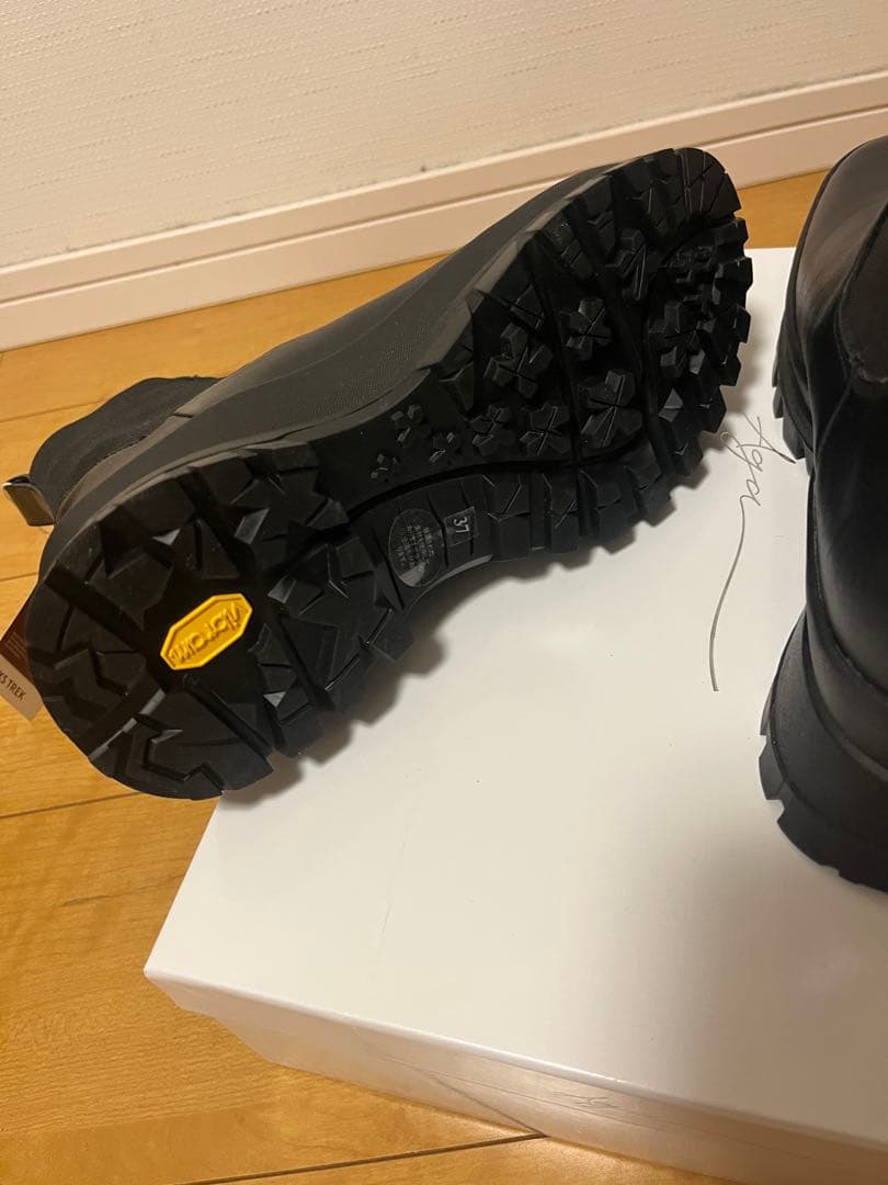 今期　新品　ヤマダヤ　nouer vibram レザーブーツサイドゴアブーツ