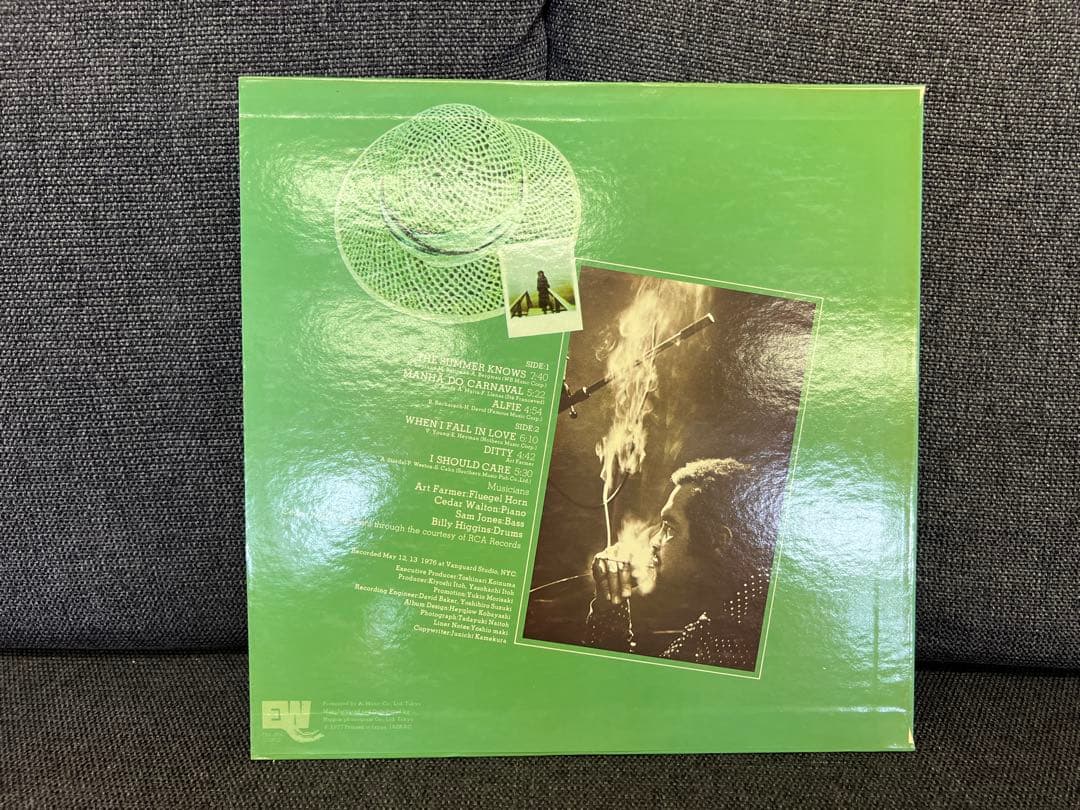 その他 Art Farmer The Summer Knows EW-8047 LP