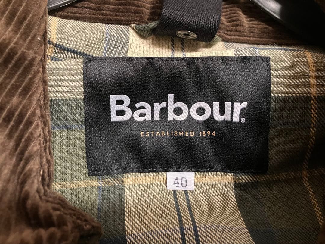 Barbourビデイル 40 セージ