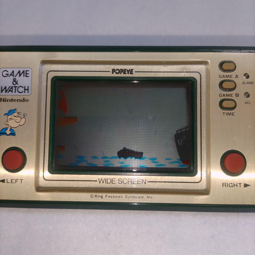 ゲーム＆ウオッチ ワイドスクリーン　ポパイ