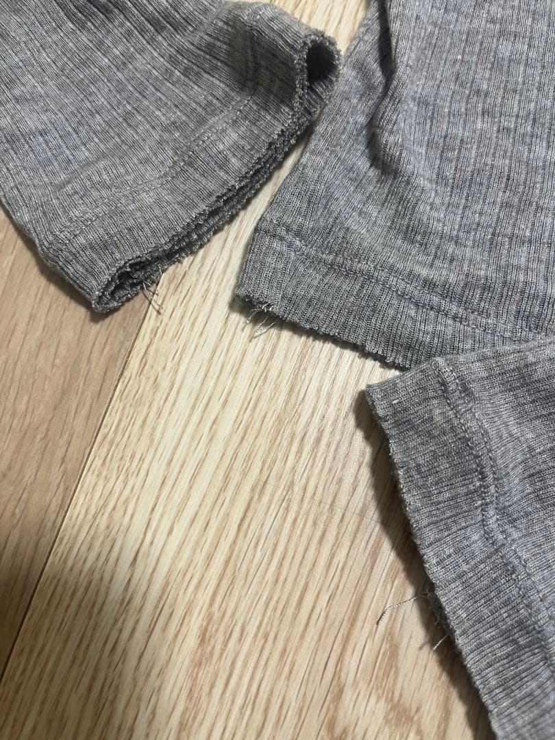 トップス anuke Sheer Rib Cardigan