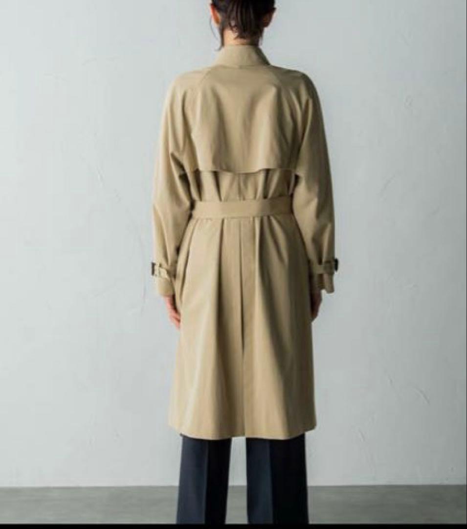 新品 オーセンティックトレンチコート／ロートレアモン（LAUTREAMONT）黒