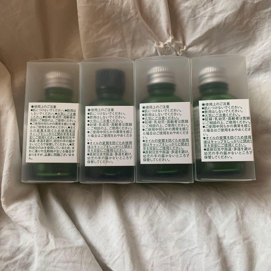 新品　未開封　無印　MUJI アロマオイルまとめ売り　エッセンシャルオイル　お得