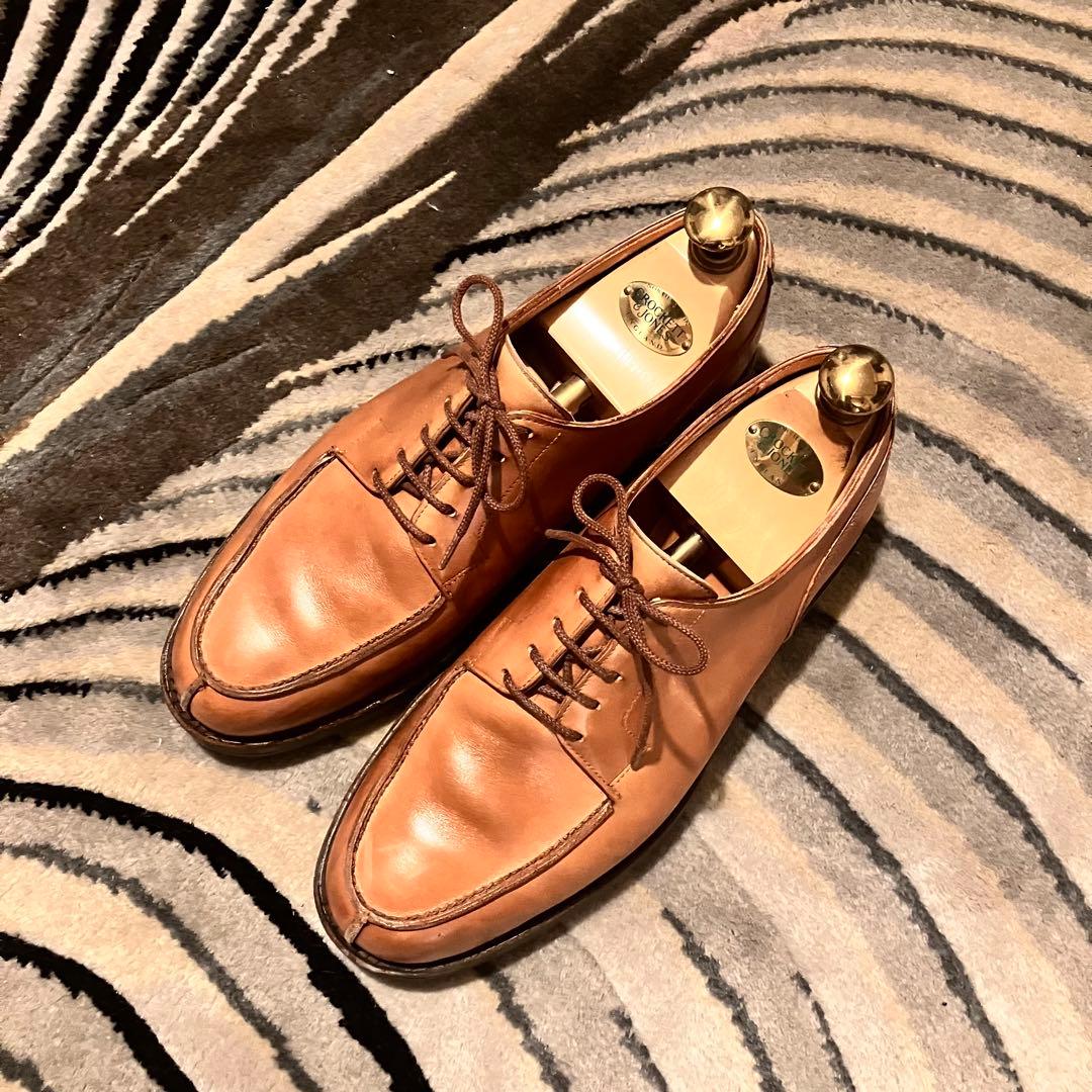 靴 CROCKET&JONES MORETON TAN UK6