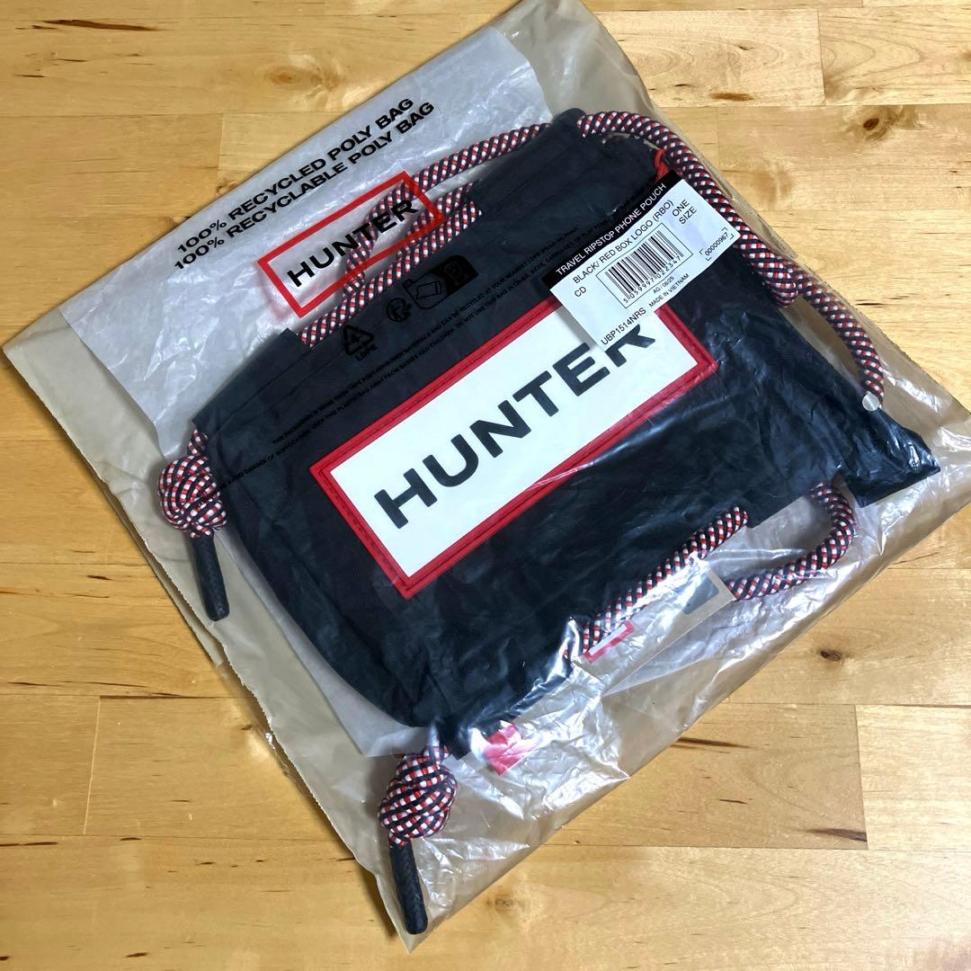 新品未使用✳︎HUNTER TRAVEL RIPSTOP PHONE POUCH