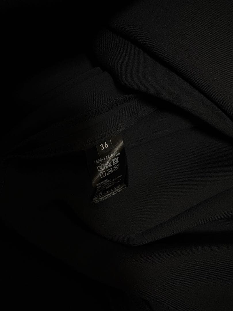 極美品UNITED ARROWS SPONGYワンピース ネイビー 36 パール