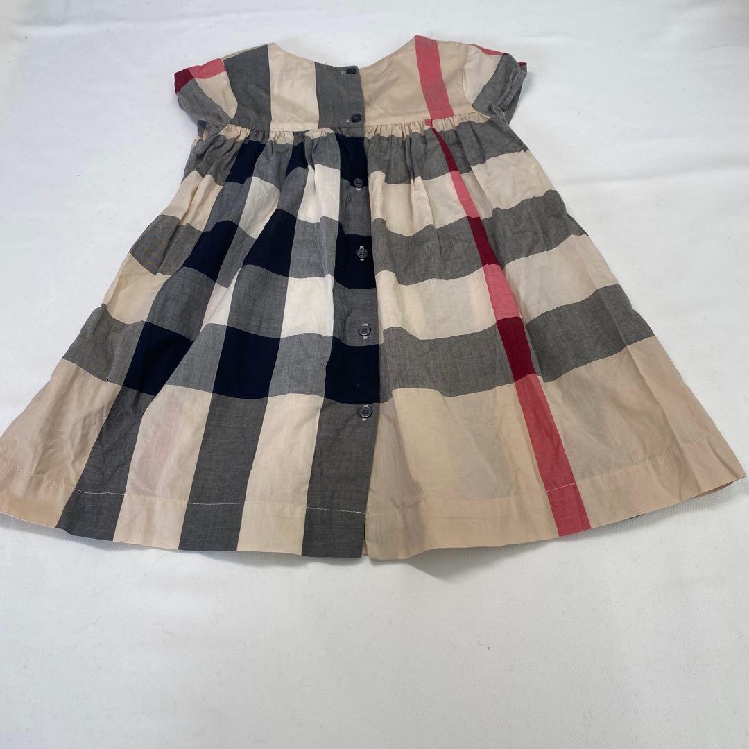 BURBERRY チェック柄ワンピース 24M 90