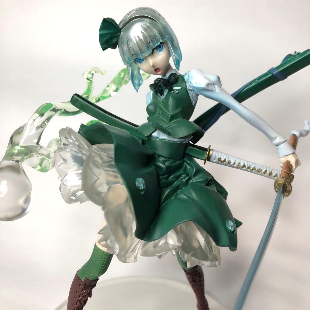 東方　妖夢　組み立て塗装済みレジン製フィギュア