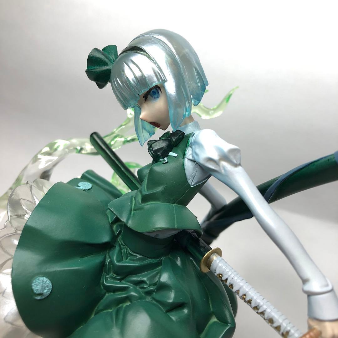 東方　妖夢　組み立て塗装済みレジン製フィギュア